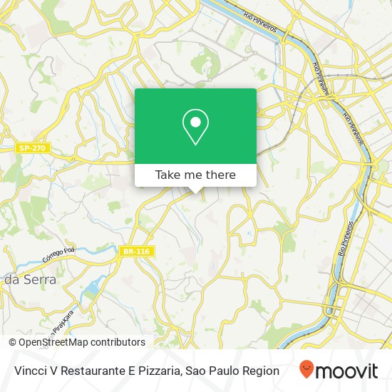 Vincci V Restaurante E Pizzaria map