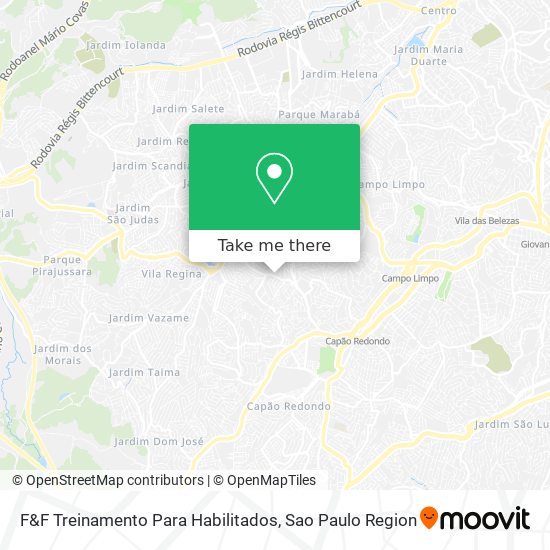 F&F Treinamento Para Habilitados map
