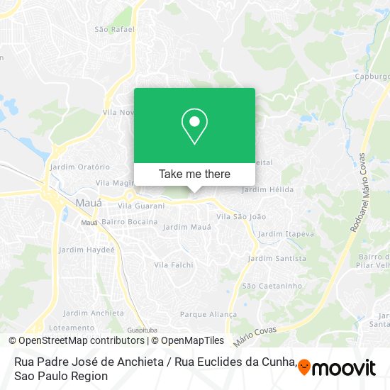 Rua Padre José de Anchieta / Rua Euclides da Cunha map