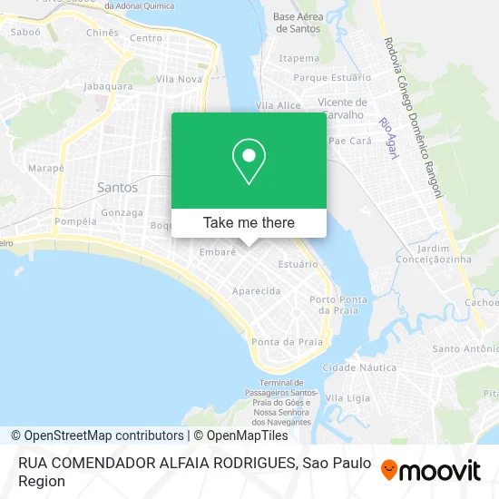 RUA COMENDADOR ALFAIA RODRIGUES map