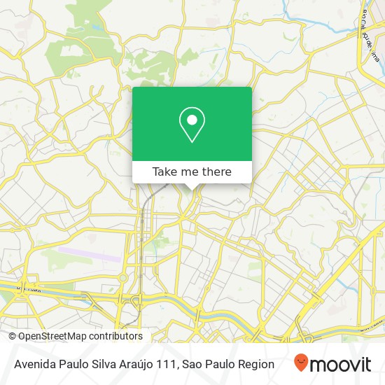 Mapa Avenida Paulo Silva Araújo 111
