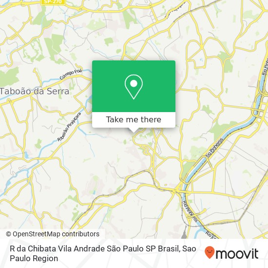 R  da Chibata   Vila Andrade  São Paulo   SP  Brasil map