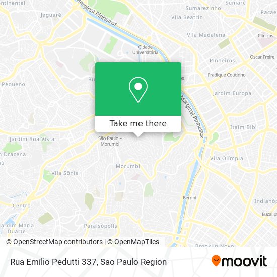 Rua Emílio Pedutti 337 map