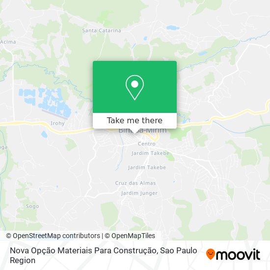 Nova Opção Materiais Para Construção map