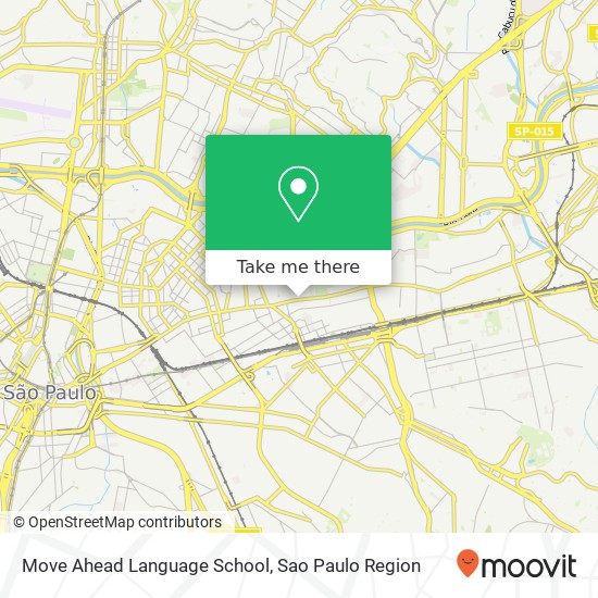 Mapa Move Ahead Language School