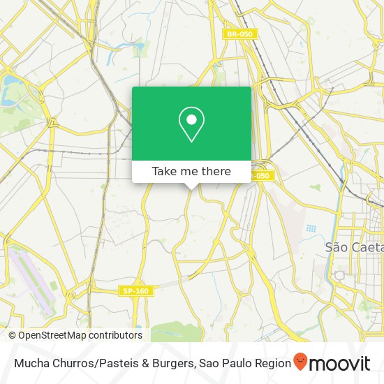 Mucha Churros / Pasteis & Burgers map