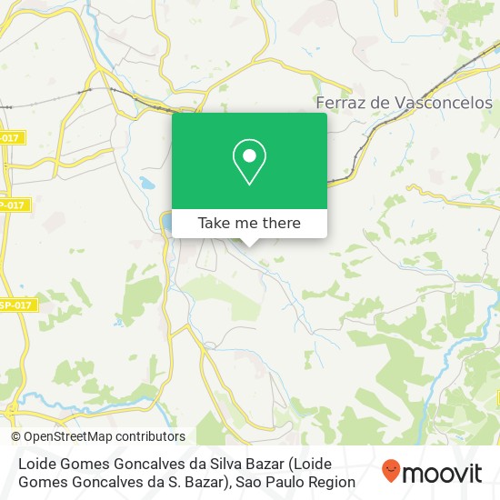 Mapa Loide Gomes Goncalves da Silva Bazar
