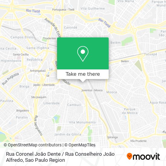 Rua Coronel João Dente / Rua Conselheiro João Alfredo map