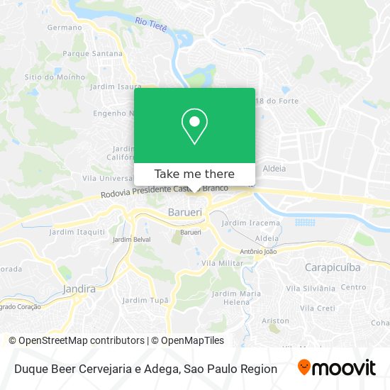Duque Beer Cervejaria e Adega map