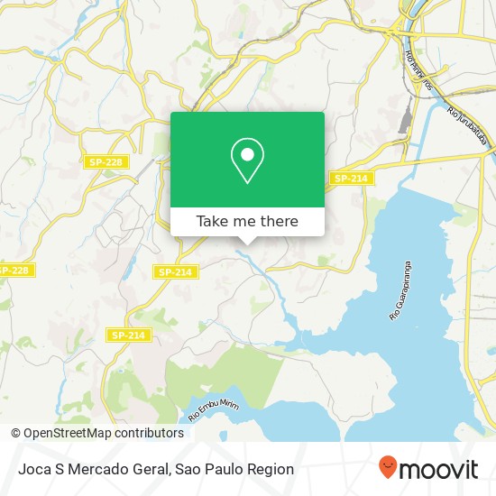 Joca S Mercado Geral map