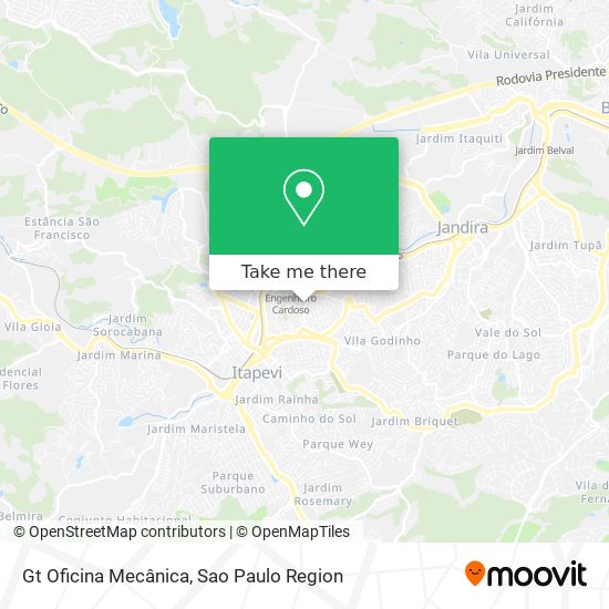 Gt Oficina Mecânica map
