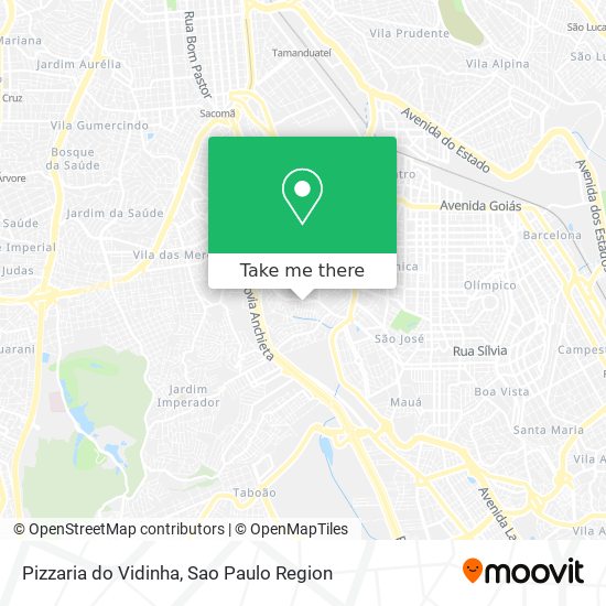 Pizzaria do Vidinha map