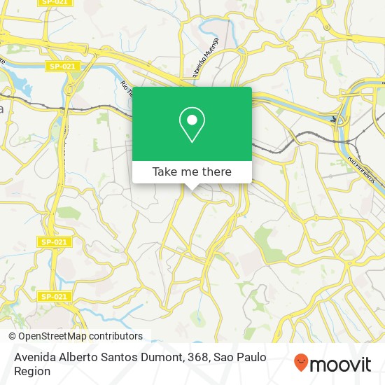 Mapa Avenida Alberto Santos Dumont, 368