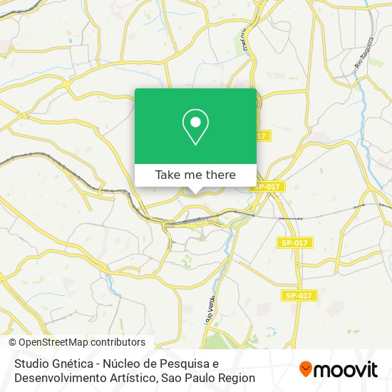 Studio Gnética - Núcleo de Pesquisa e Desenvolvimento Artístico map