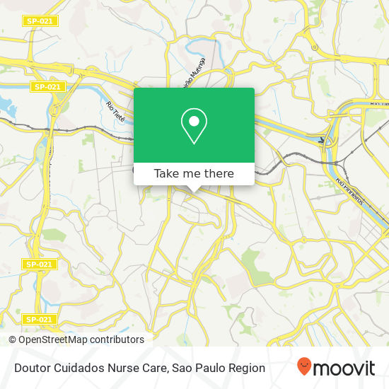 Doutor Cuidados Nurse Care map