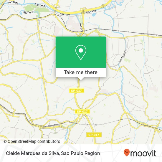 Mapa Cleide Marques da Silva