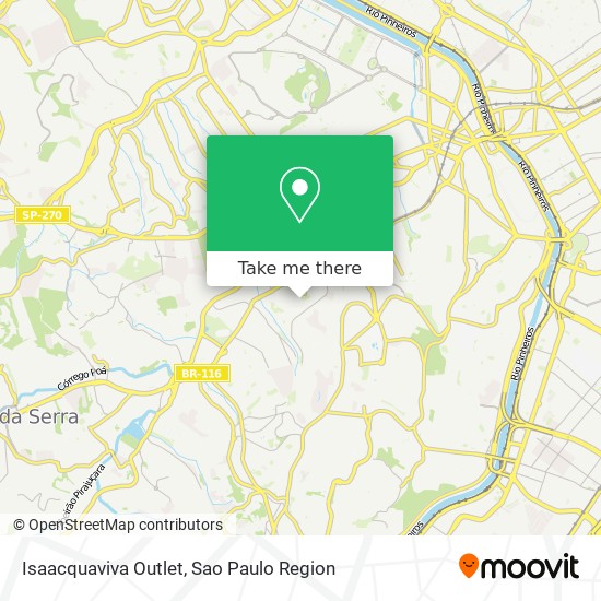 Isaacquaviva Outlet map