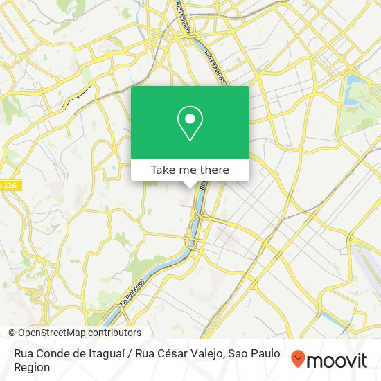 Rua Conde de Itaguaí / Rua César Valejo map