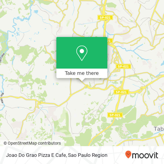 Joao Do Grao Pizza E Cafe map