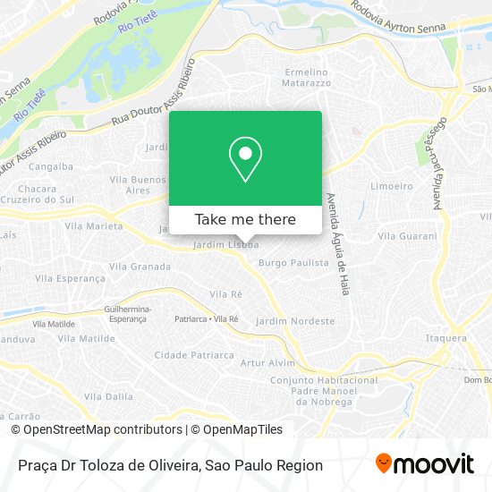 Praça Dr Toloza de Oliveira map