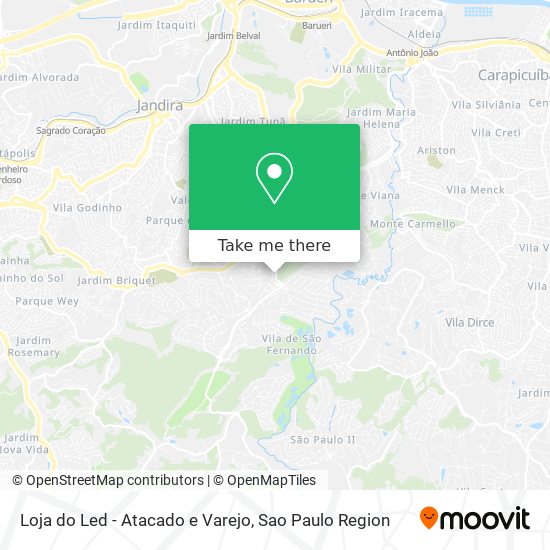 Loja do Led - Atacado e Varejo map