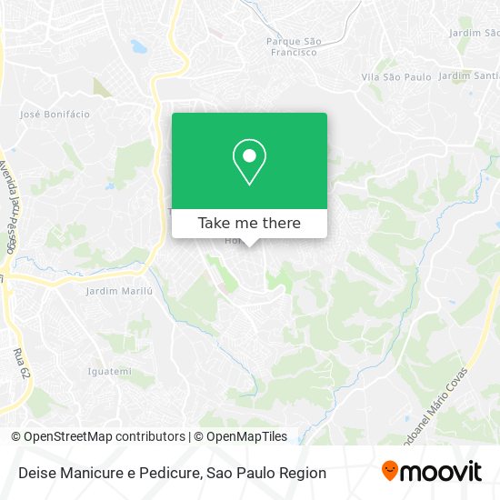 Deise Manicure e Pedicure map