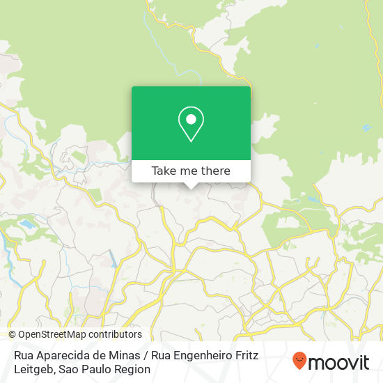 Rua Aparecida de Minas / Rua Engenheiro Fritz Leitgeb map