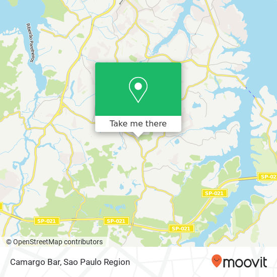 Camargo Bar map