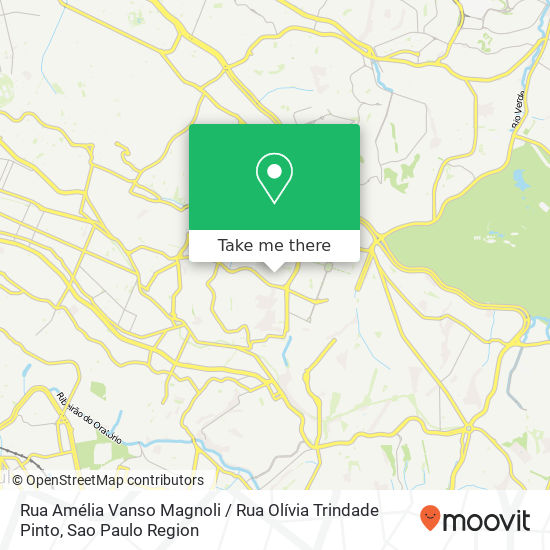 Rua Amélia Vanso Magnoli / Rua Olívia Trindade Pinto map