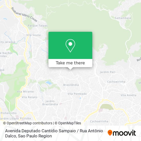 Avenida Deputado Cantídio Sampaio / Rua Antônio Dalco map