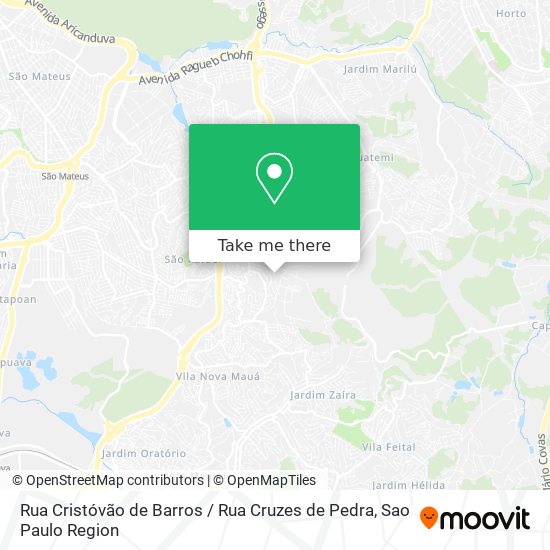 Rua Cristóvão de Barros / Rua Cruzes de Pedra map