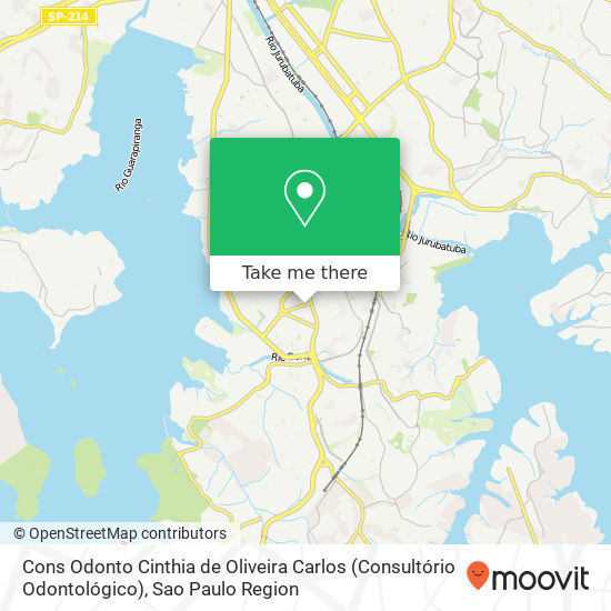 Cons Odonto Cinthia de Oliveira Carlos (Consultório Odontológico) map