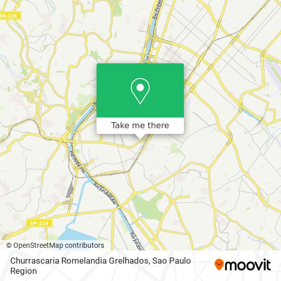 Churrascaria Romelandia Grelhados map