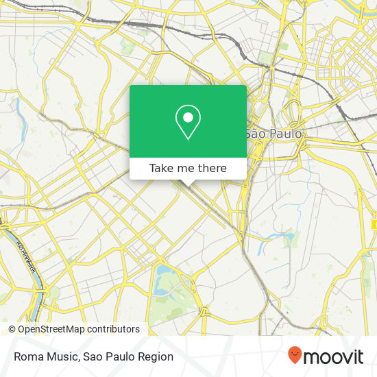 Roma Music map