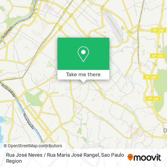 Mapa Rua José Neves / Rua Maria José Rangel