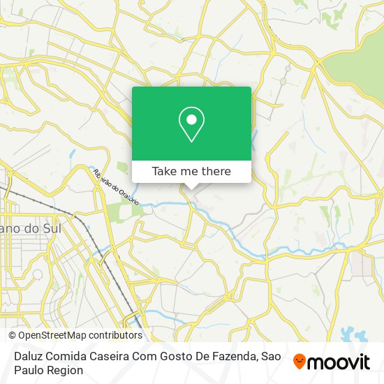 Mapa Daluz Comida Caseira Com Gosto De Fazenda