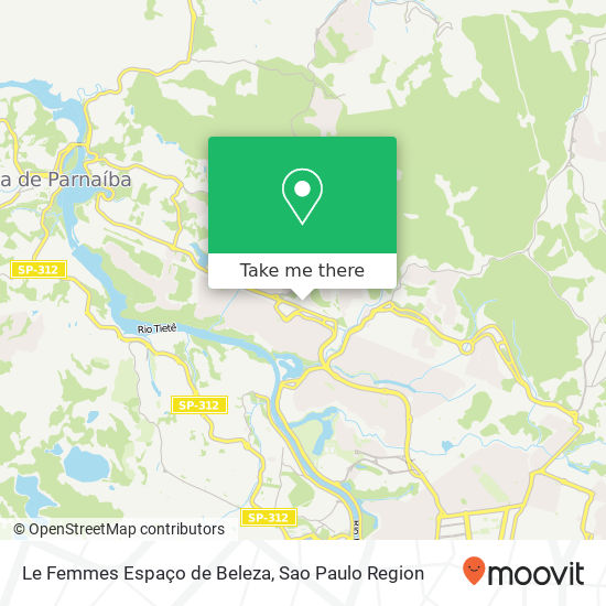 Le Femmes Espaço de Beleza map