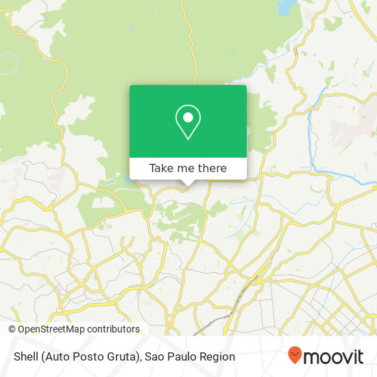 Mapa Shell (Auto Posto Gruta)