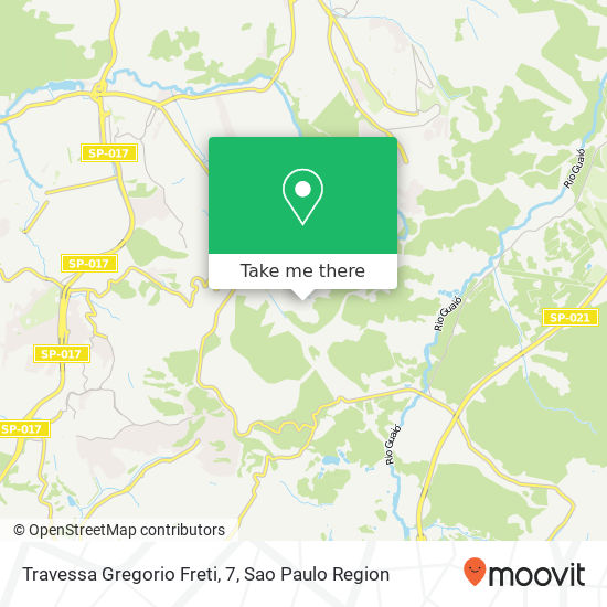 Mapa Travessa Gregorio Freti, 7