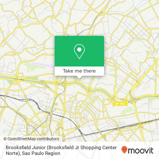 Mapa Brooksfield Junior (Brooksfield Jr Shopping Center Norte)