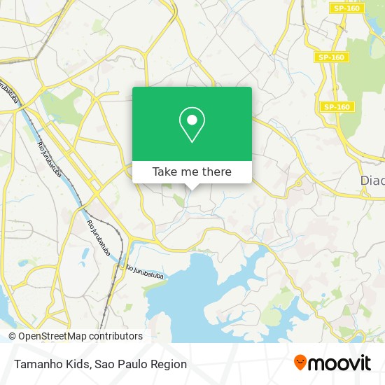 Tamanho Kids map