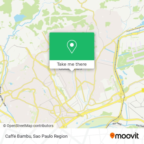 Caffé Bambu map