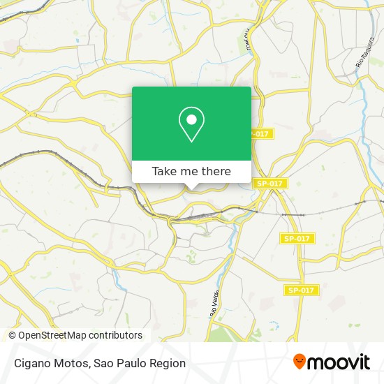 Cigano Motos map