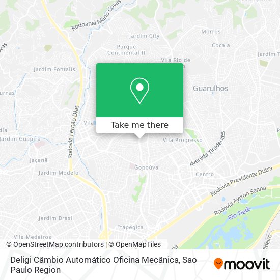 Deligi Câmbio Automático Oficina Mecânica map