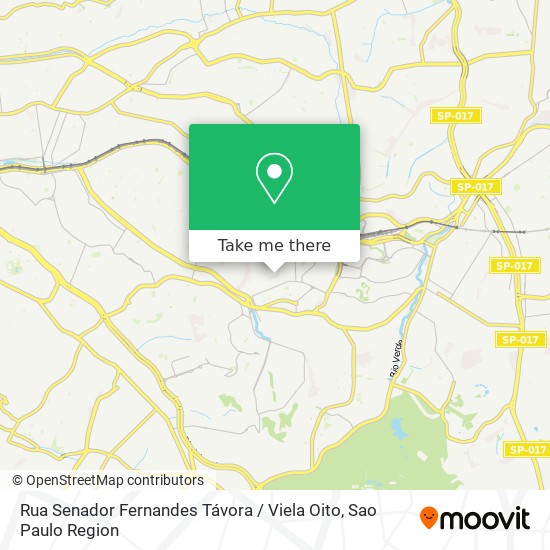 Mapa Rua Senador Fernandes Távora / Viela Oito
