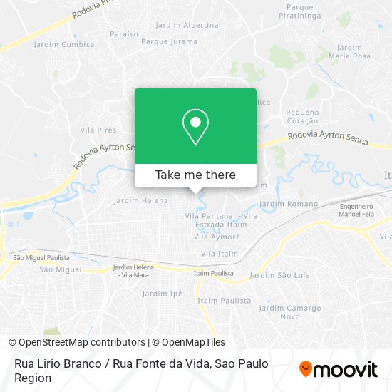 Rua Lirio Branco / Rua Fonte da Vida map