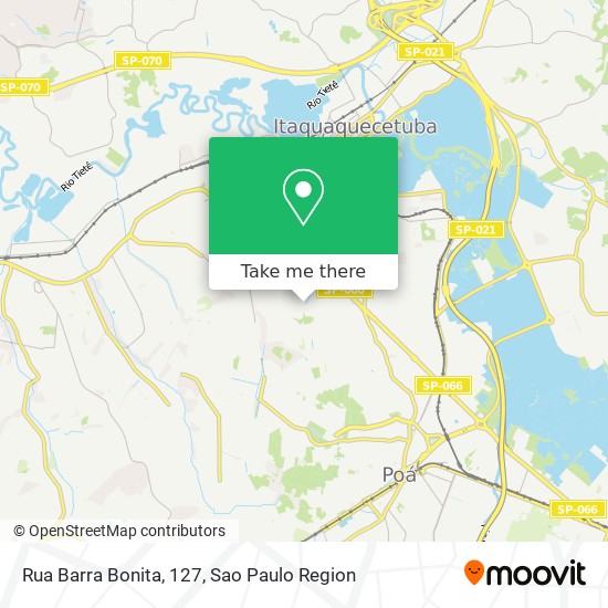Rua Barra Bonita, 127 map
