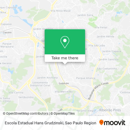 Escola Estadual Hans Grudzinski map