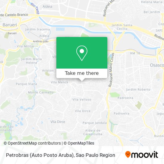 Petrobras (Auto Posto Aruba) map