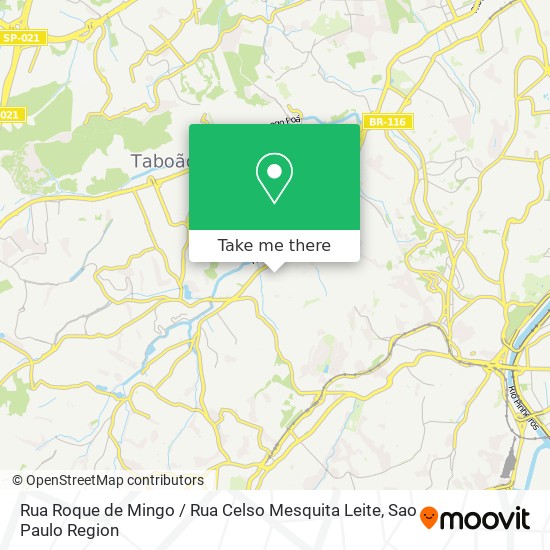 Rua Roque de Mingo / Rua Celso Mesquita Leite map